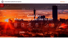 What Absa.co.za website looked like in 2020 (3 years ago)