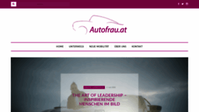What Autofrau.at website looked like in 2020 (3 years ago)