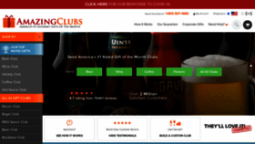 What Amazingclubs.com website looked like in 2020 (3 years ago)