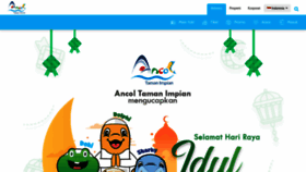 What Ancol.com website looked like in 2020 (3 years ago)