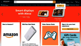 What Amazon.com.au website looked like in 2020 (3 years ago)