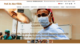 What Akinyucel.com website looked like in 2020 (3 years ago)