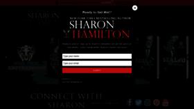 What Authorsharonhamilton.com website looked like in 2020 (3 years ago)