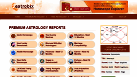 What Astrobix.com website looked like in 2020 (3 years ago)