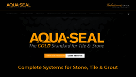 What Aqua-seal.com.au website looked like in 2020 (3 years ago)