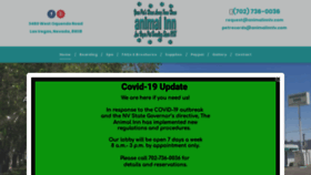 What Animalinnlv.com website looked like in 2020 (3 years ago)