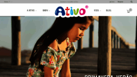 What Ativokids.com website looked like in 2020 (3 years ago)