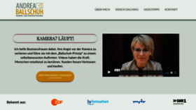 What Andrea-ballschuh.de website looked like in 2020 (3 years ago)