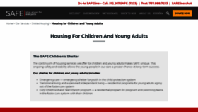 What Austinchildrenshelter.org website looked like in 2020 (3 years ago)