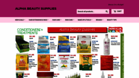 What Alphabeauty.ca website looked like in 2020 (3 years ago)