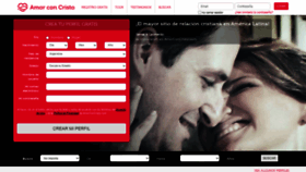 What Amorconcristo.com website looked like in 2020 (3 years ago)