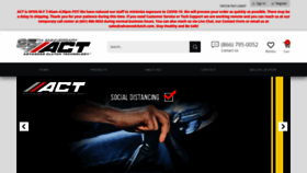 What Advancedclutch.com website looked like in 2020 (3 years ago)
