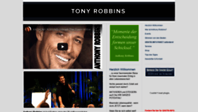 What Anthonyrobbins.de website looked like in 2020 (3 years ago)