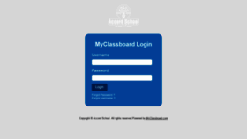 What Accord.myclassboard.com website looked like in 2020 (3 years ago)