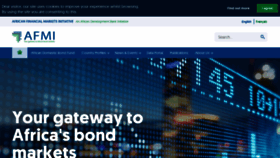 What Africanbondmarkets.org website looked like in 2020 (3 years ago)