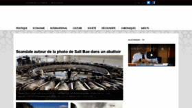 What Aujourdhuilaturquie.com website looked like in 2020 (3 years ago)