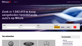 What Auto.mitula.nl website looked like in 2020 (3 years ago)