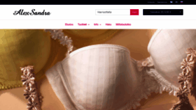 What Alexsandra.fi website looked like in 2020 (3 years ago)