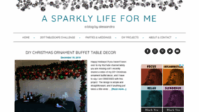 What Asparklylifeforme.com website looked like in 2020 (3 years ago)