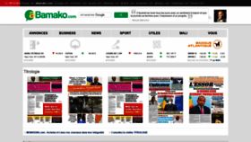What Abamako.com website looked like in 2020 (3 years ago)