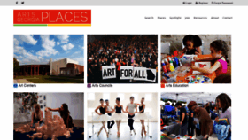 What Artsga.org website looked like in 2020 (3 years ago)