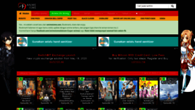 What Animeis.me website looked like in 2020 (3 years ago)
