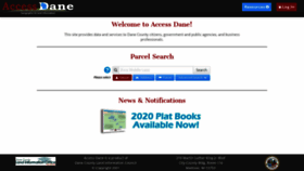 What Accessdane.countyofdane.com website looked like in 2020 (3 years ago)