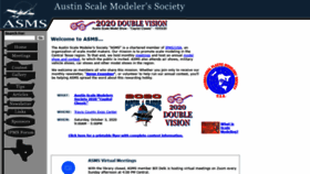 What Austinsms.org website looked like in 2020 (3 years ago)