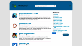 What Apkfield.com website looked like in 2020 (3 years ago)