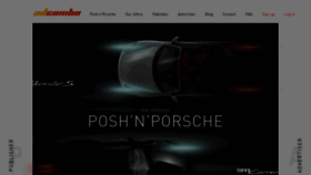 What Adcombo.com website looked like in 2020 (5 years ago)