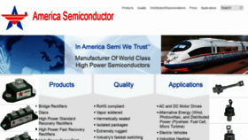 What Americasemi.co website looked like in 2020 (3 years ago)
