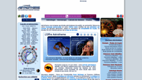 What Astrotheme.fr website looked like in 2020 (3 years ago)