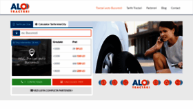 What Alotractari.ro website looked like in 2020 (3 years ago)