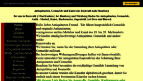 What Antikbayreuth.de website looked like in 2020 (3 years ago)