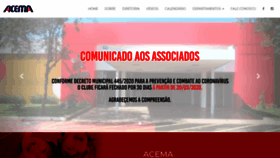 What Acema.com.br website looked like in 2020 (3 years ago)