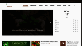 What Agrikem.com website looked like in 2020 (3 years ago)