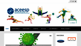 What Aceesp.org.br website looked like in 2020 (3 years ago)