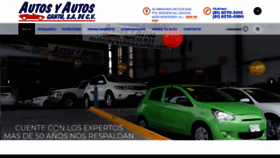 What Autosyautoscantu.com website looked like in 2020 (3 years ago)