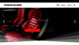 What Autohaus-hellinger.de website looked like in 2020 (3 years ago)