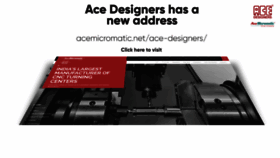What Acedesigners.com website looked like in 2020 (3 years ago)