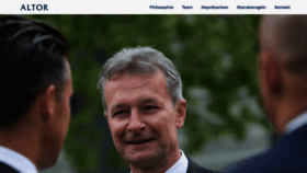 What Altor.ch website looked like in 2020 (5 years ago)