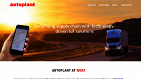What Autoplant.in website looked like in 2020 (5 years ago)