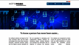 What Adria-scan.com website looked like in 2020 (3 years ago)