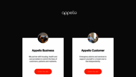 What Appello.co.uk website looked like in 2020 (3 years ago)
