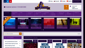 What All-playbacks.co.il website looked like in 2020 (5 years ago)