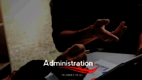 What Administration.com website looked like in 2020 (3 years ago)