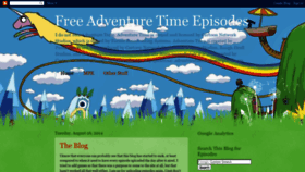 What Adventuretimeforfree.blogspot.com website looked like in 2020 (3 years ago)