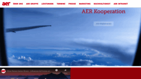 What Aer.coop website looked like in 2020 (4 years ago)