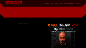 What Ahmaddhani.com website looked like in 2020 (3 years ago)