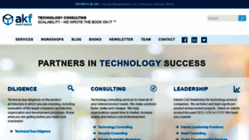 What Akfpartners.com website looked like in 2020 (3 years ago)